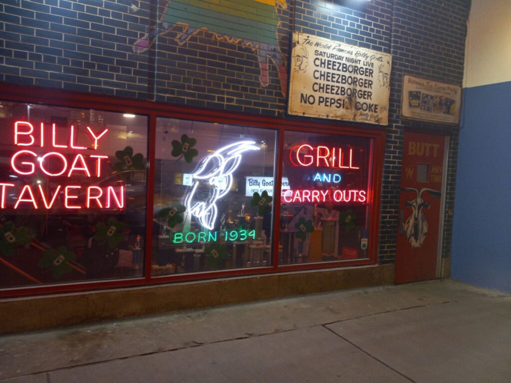 Billy Goat 9 & Dine 1